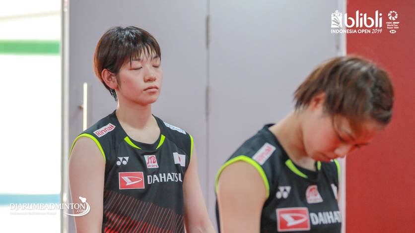 Ganda putri Jepang, Yuki Fukushima/Sayaka Hirota. Ganda putri Jepang, Yuki Fukushima/Sayaka Hirota.