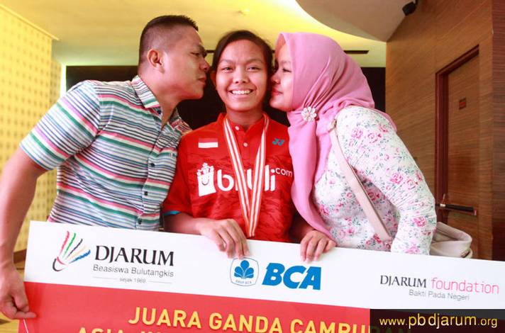 Siti Fadia Mengaku Mengidolai Sosok Liliyana Natsir. (Foto: PB Djarum)