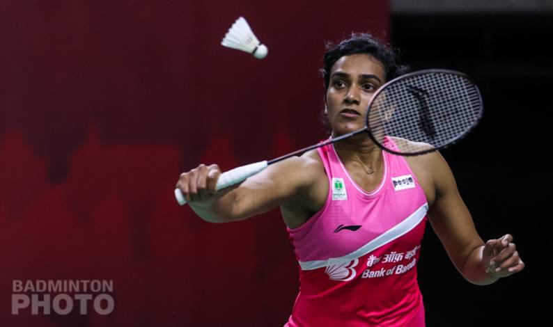 Pusarla V. Sindhu (India) mengembalikan shuttlecock. (Copyright: Badmintonphoto | Courtesy of BWF) Pusarla V. Sindhu (India) mengembalikan shuttlecock. (Copyright: Badmintonphoto | Courtesy of BWF)