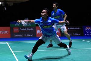 Mohammad Ahsan & Hendra Setiawan (Humas PP PBSI)