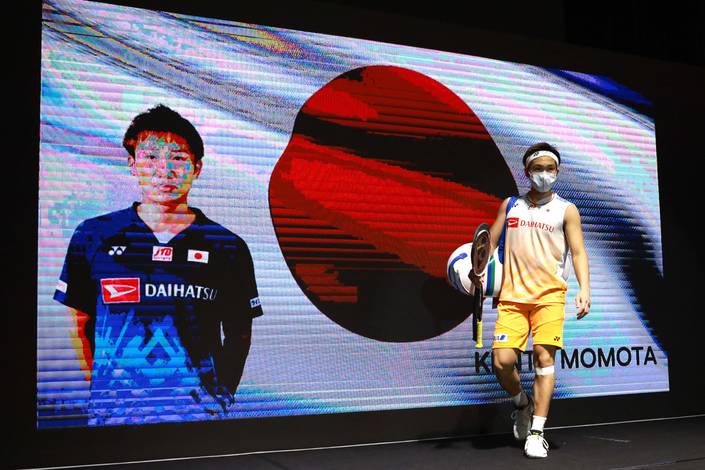 Kento Momota (Humas PP PBSI) Kento Momota (Humas PP PBSI)