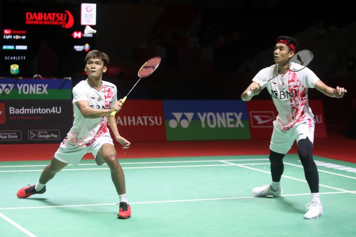 Muhammad Shohibul Fikri & Bagas Maulana (Djarum Badminton) Muhammad Shohibul Fikri & Bagas Maulana (Djarum Badminton)