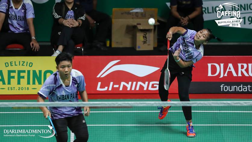 Lisa Anjeli/Muzammil Elya Tantri (Jatim United) melepaskan serangan. Lisa Anjeli/Muzammil Elya Tantri (Jatim United) melepaskan serangan.