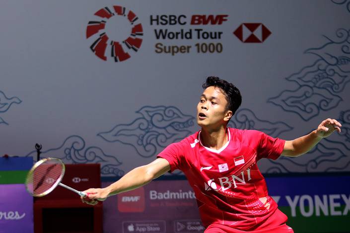 Anthony Sinisuka Ginting (Djarum Badminton) Anthony Sinisuka Ginting (Djarum Badminton)