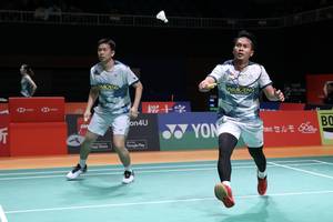 Hendra Setiawan & Mohammad Ahsan (Humas PP PBSI)