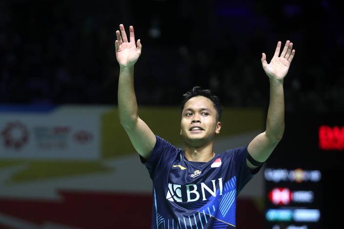 Anthony Sinisuka Ginting (Djarum Badminton) Anthony Sinisuka Ginting (Djarum Badminton)