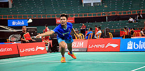 Satria Maulana Rahmadi Lubis (Pratama Badminton Academy Surabaya)
