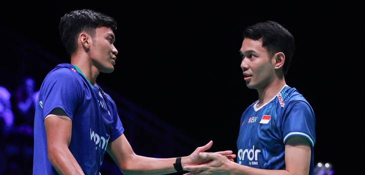 Fajar Alfian/Muhammad Shohibul Fikri (Humas PP PBSI) Fajar Alfian/Muhammad Shohibul Fikri (Humas PP PBSI)