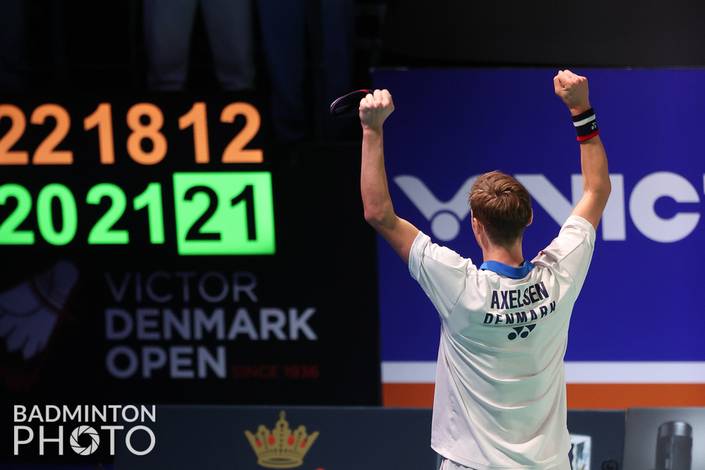 Viktor Axelsen (Badminton Photo/Yves Lacroix) Viktor Axelsen (Badminton Photo/Yves Lacroix)