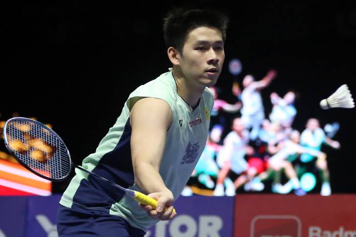 Kunlavut Vitidsarn (Djarum Badminton/Edward Luhukay) Kunlavut Vitidsarn (Djarum Badminton/Edward Luhukay)