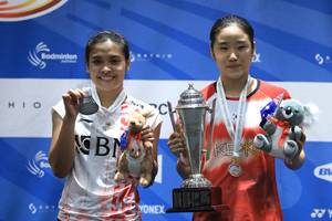 Gregoria Mariska Tunjung & An Seyoung (Humas PP PBSI)