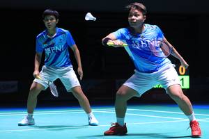 Siti Fadia Silva Ramadhanti & Apriyani Rahayu (Humas PP PBSI)