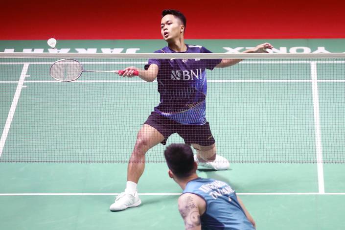Anthony Sinisuka Ginting (Djarum Badminton) Anthony Sinisuka Ginting (Djarum Badminton)