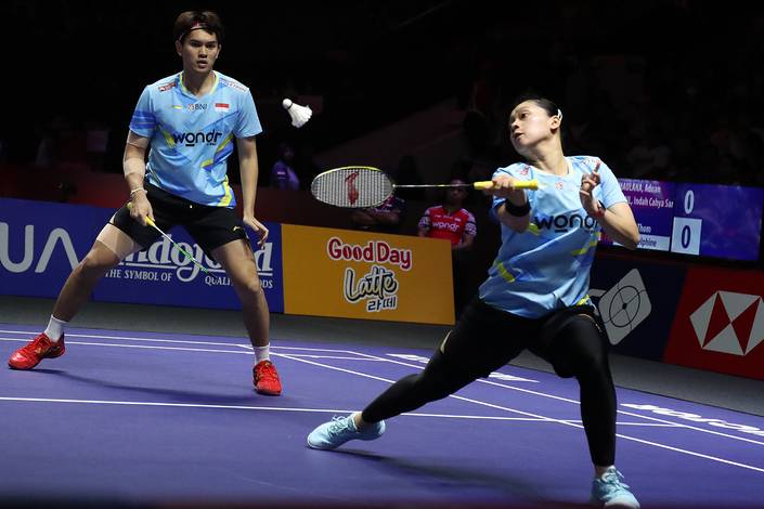 Adnan Maulana/Indah Cahya Sari Jamil (Djarum Badminton/Edward Luhukay) Adnan Maulana/Indah Cahya Sari Jamil (Djarum Badminton/Edward Luhukay)