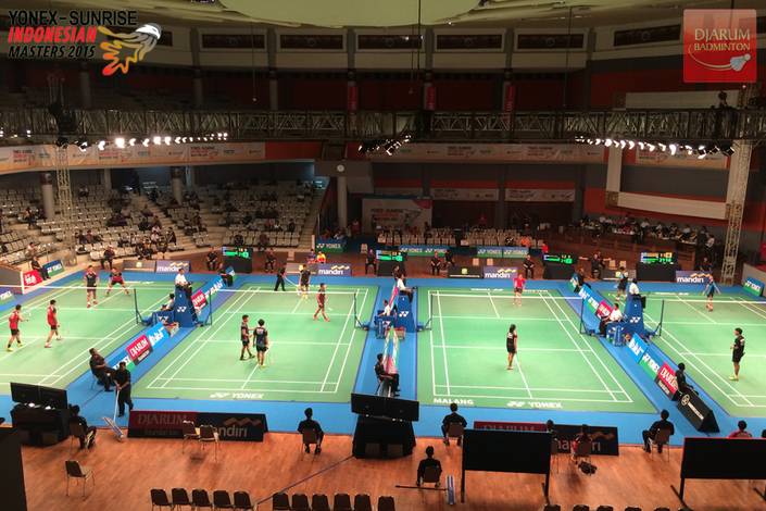 Yonex-Sunrise Indonesia Masters 2015 | GOR Graha Cakrawala