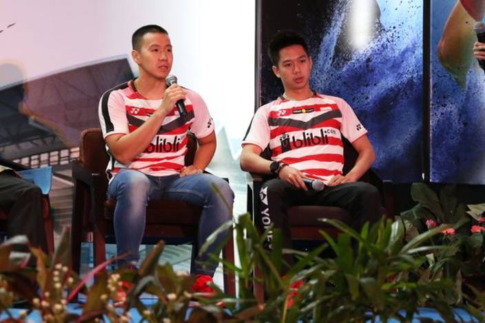 Marcus Fernaldi Gideon/Kevin Sanjaya Sukamuljo. Marcus Fernaldi Gideon/Kevin Sanjaya Sukamuljo.