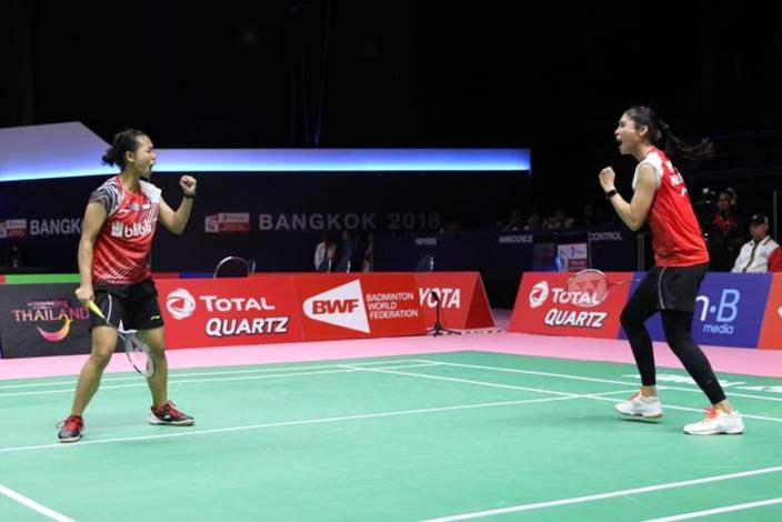 Della Destiara Haris/Rizki Amelia Pradipta. Della Destiara Haris/Rizki Amelia Pradipta.
