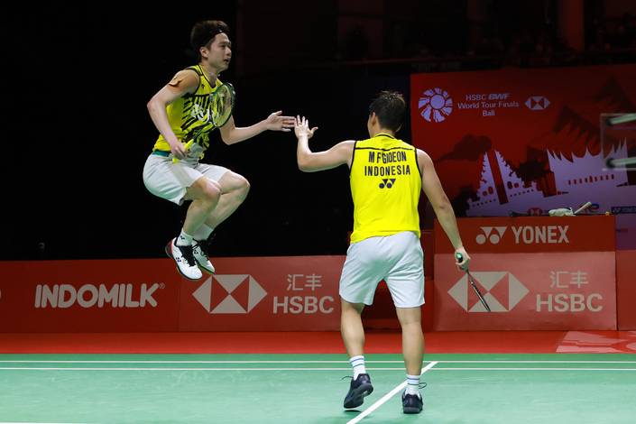 Kevin Sanjaya Sukamuljo & Marcus Fernaldi Gideon (Humas PP PBSI)