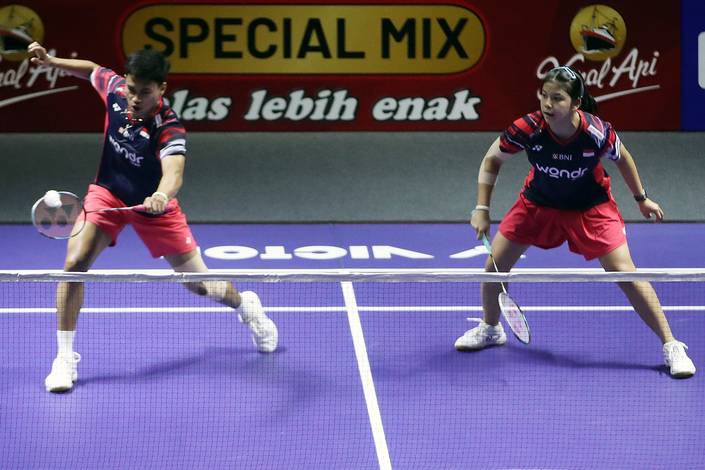 Jafar Hidayatullah/Felisha Alberta Nathaniel Pasaribu (Djarum Badminton/Edward Luhukay) Jafar Hidayatullah/Felisha Alberta Nathaniel Pasaribu (Djarum Badminton/Edward Luhukay)