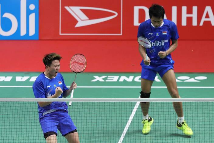 Tontowi Ahmad/Liliyana Natsir. Foto: PBSI