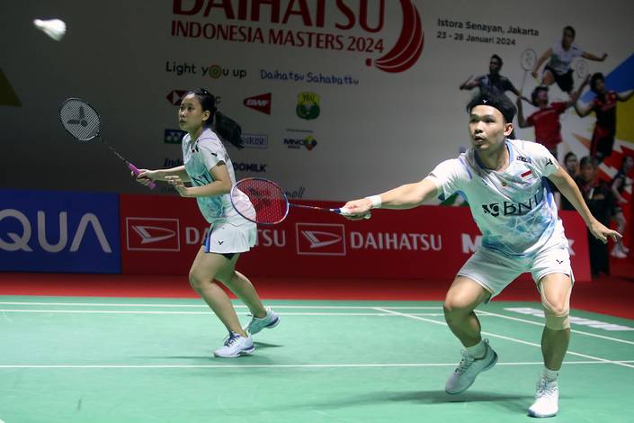Rinov Rivaldy/Pitha Haningtyas Mentari (Djarum Badminton) Rinov Rivaldy/Pitha Haningtyas Mentari (Djarum Badminton)
