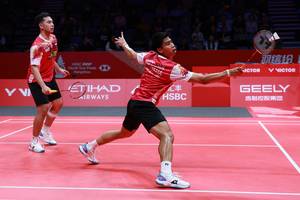 Sabar Karyaman Gutama/Moh Reza Pahlevi Isfahani (Humas PP PBSI) Sabar Karyaman Gutama/Moh Reza Pahlevi Isfahani (Humas PP PBSI)