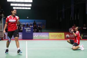 Aqelatul Amaliyah Rahma/Wilia Renasya (Djarum Badminton/Edward Luhukay)