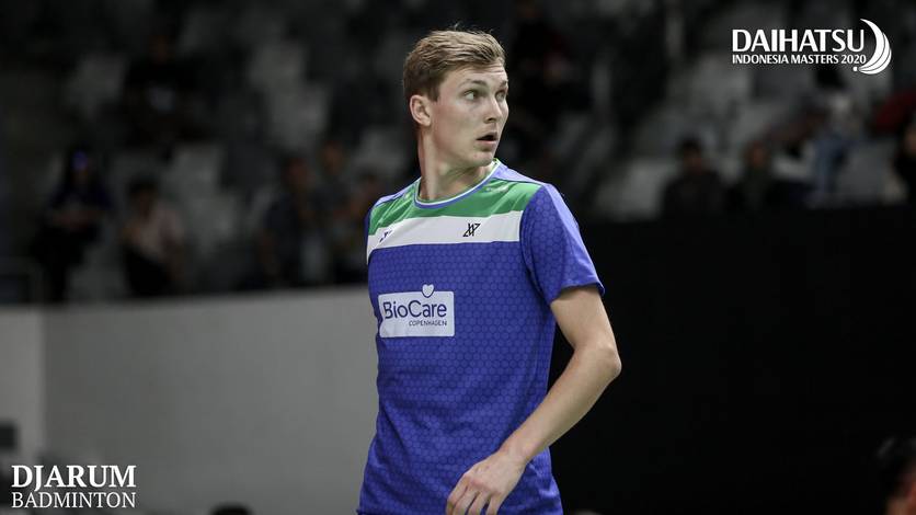 Viktor Axelsen (Denmark). Viktor Axelsen (Denmark).