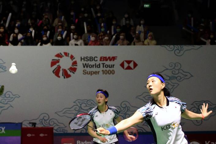 Lee So Hee/Shin Seung Chan (Djarum Badminton) Lee So Hee/Shin Seung Chan (Djarum Badminton)