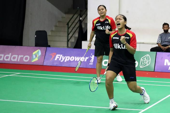 Bernadine Anindya Wardana/Titis Maulida Rahma (Djarum Badminton) Bernadine Anindya Wardana/Titis Maulida Rahma (Djarum Badminton)