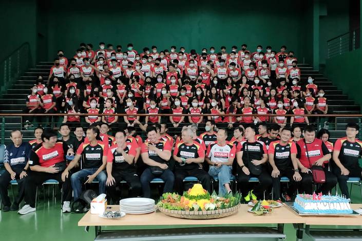 Perayaan hari ulang tahun ke-53 PB Djarum di Kudus (Dok. PB Djarum) Perayaan hari ulang tahun ke-53 PB Djarum di Kudus (Dok. PB Djarum)