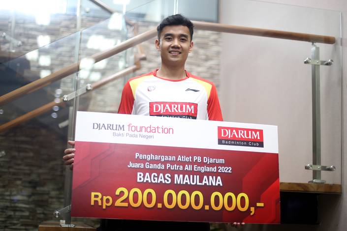 Bagas Maulana (Djarum Badminton) Bagas Maulana (Djarum Badminton)