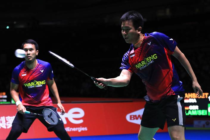 Mohammad Ahsan/Hendra Setiawan (Humas PP PBSI) Mohammad Ahsan/Hendra Setiawan (Humas PP PBSI)