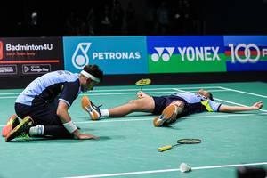 Muhammad Rian Ardianto & Fajar Alfian (Humas PP PBSI)