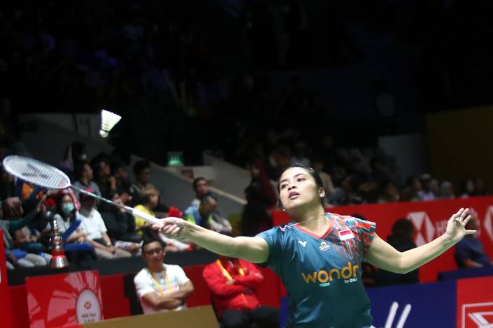 Gregoria Mariska Tunjung (Djarum Badminton/Edward Luhukay) Gregoria Mariska Tunjung (Djarum Badminton/Edward Luhukay)