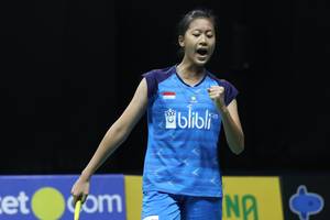 Putri Kusuma Wardani (Indonesia) punya kans besar perkuat tim Uber 2020 Indonsia.