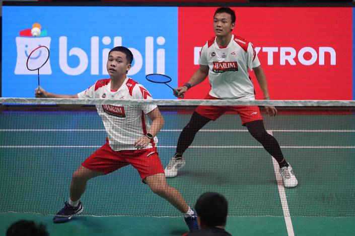 Anju Siahaan/Faizal Pangesthu (Djarum Badminton/Edward Luhukay)