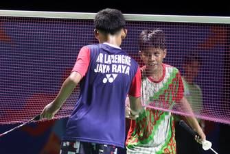 Geralldy Mananggel (Djarum Badminton/Edward Luhukay)