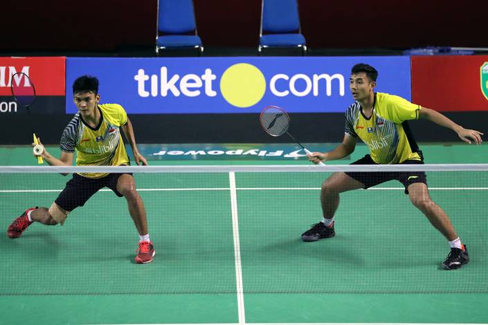 Muhammad Shohibul Fikri & Bagas Maulana (Djarum Badminton) Muhammad Shohibul Fikri & Bagas Maulana (Djarum Badminton)