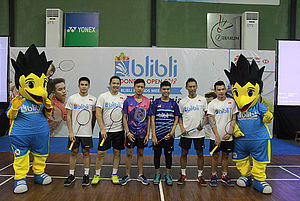 Suasana Blibli Friends Meet Up: #EAAFORINDONESIA Safe & Smart Community – Road to Blibli Indonesia Open 2018.
