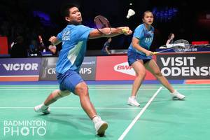 Praveen Jordan & Melati Daeva Oktavianti (Badminton Photo/Yves Lacroix)