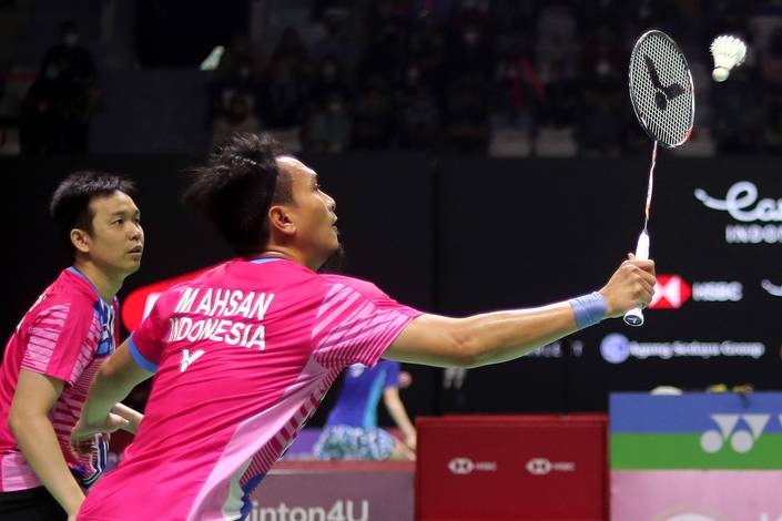 Mohammad Ahsan & Hendra Setiawan (Djarum Badminton) Mohammad Ahsan & Hendra Setiawan (Djarum Badminton)