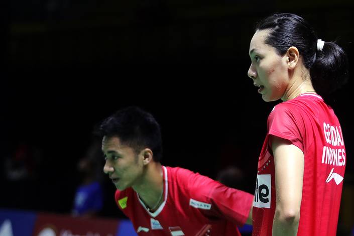 Dejan Ferdinansyah/Gloria Emanuelle Widjaja (Djarum Badminton) Dejan Ferdinansyah/Gloria Emanuelle Widjaja (Djarum Badminton)