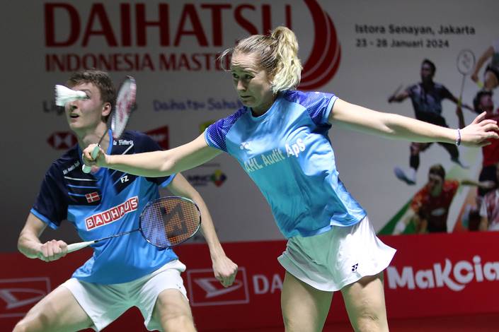 Jesper Toft/Clara Graversen (Djarum Badminton) Jesper Toft/Clara Graversen (Djarum Badminton)