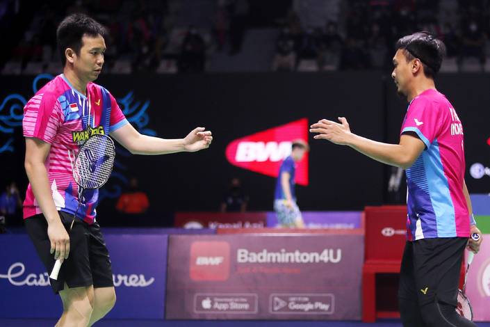 Hendra Setiawan & Mohammad Ahsan (Djarum Badminton) Hendra Setiawan & Mohammad Ahsan (Djarum Badminton)