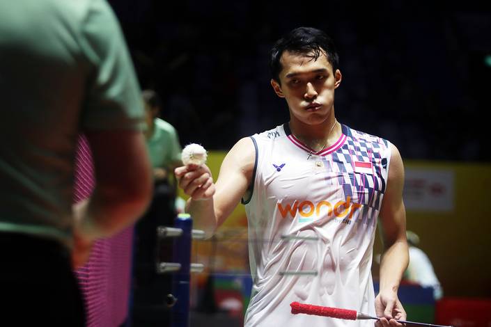 Jonatan Christie (Djarum Badminton/Edward Luhukay) Jonatan Christie (Djarum Badminton/Edward Luhukay)
