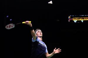 Viktor Axelsen (Djarum Badminton/Edward Luhukay) Viktor Axelsen (Djarum Badminton/Edward Luhukay)