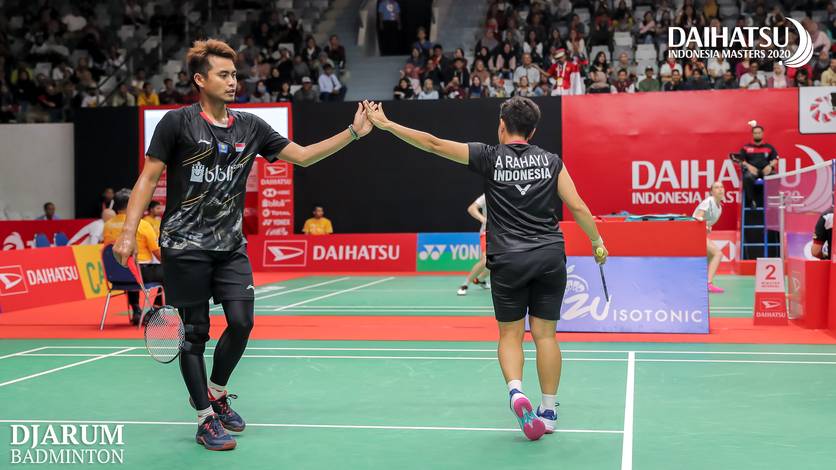 Tontowi Ahmad/Apriyani Rahayu (Indonesia). Tontowi Ahmad/Apriyani Rahayu (Indonesia).