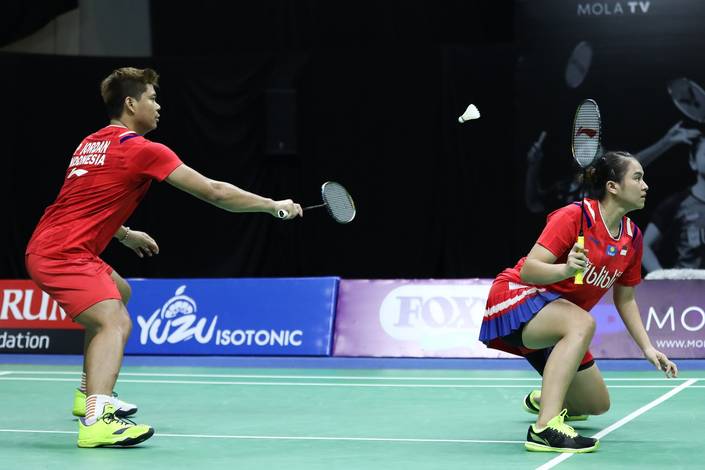 Praveen Jordan/Melati Daeva Oktavianti menyambut pengembalian.