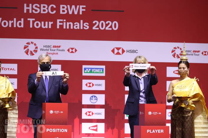 BWF melakukan undian World Tour Finals 2020 Bangkok, Selasa (26/1). (Copyright: Badmintonphoto | Courtesy of BWF) BWF melakukan undian World Tour Finals 2020 Bangkok, Selasa (26/1). (Copyright: Badmintonphoto | Courtesy of BWF)